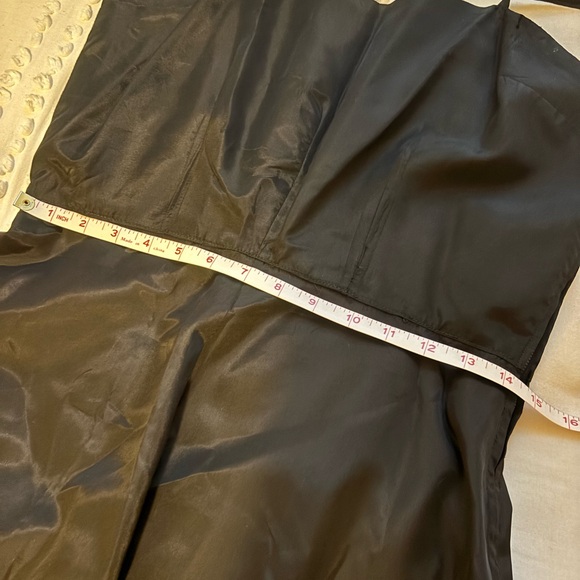 Vintage 1950s Black Sequin Dress Cocktail Formal Party Slip Retro Rockabilly - Picture 10 of 11